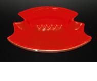 Enameled sequoia ashtray