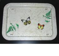 Vintage tray w/fold-up legs