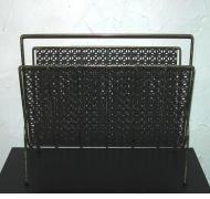 Vintage magazine caddy