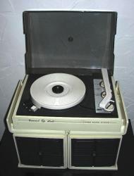 Vintage modular Concert Hall Stereo Sound System compact record player