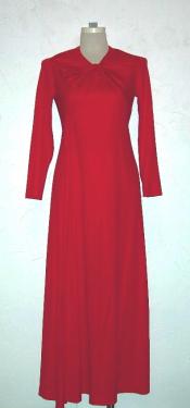 Red Leo Narducci Ambiance full-length gown