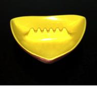 Enameled sequoia ashtray