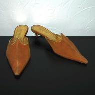 Lambertson Truex suede mules, size 39.5 / 8.5-9 US