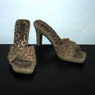 Via Spiga leopard print sandals, size 9 US