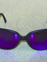 Revo frames w/reflective purple lenses