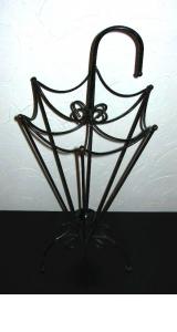 Wrought iron umbrella stand