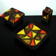 Vintage Italian smoking set