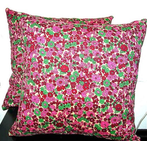 Handmade pillows by Emily B