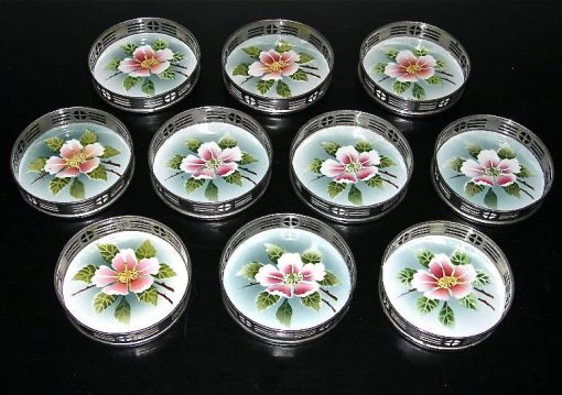 flower coasters