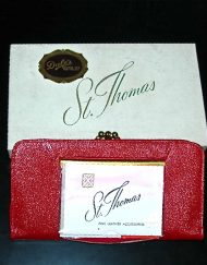 Vintage St. Thomas wallet