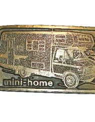 Mini-home camper vintage belt buckle