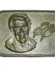 Official "Happy Days" Fonzie belt buckle, 1976