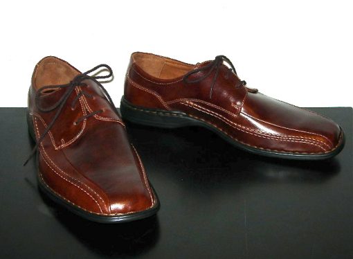 Josef Seibel brown leather shoes