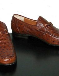 Star Artioli ostrich loafers