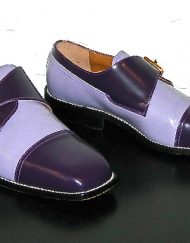 Giorgio Brutini two-tone purple shoes