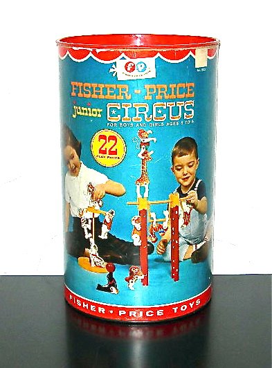 vintage fisher price circus set