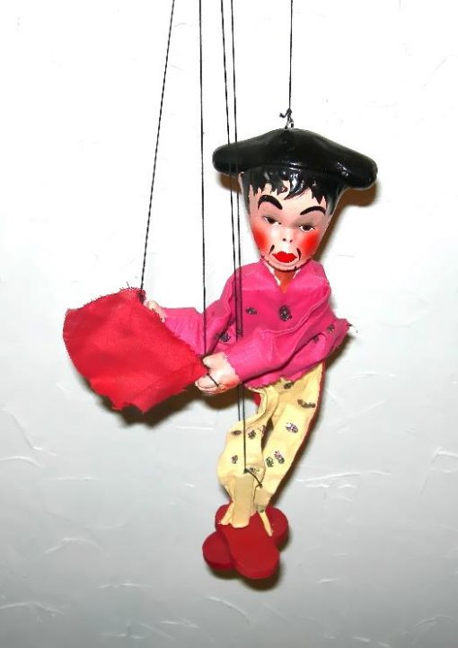 Vintage matador marionette