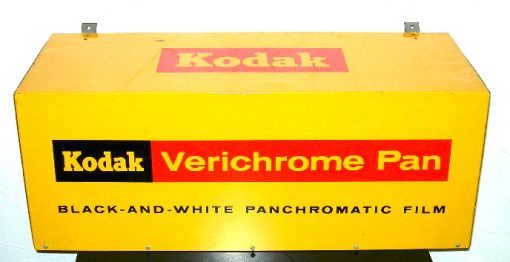 Vintage enameled Kodak sign