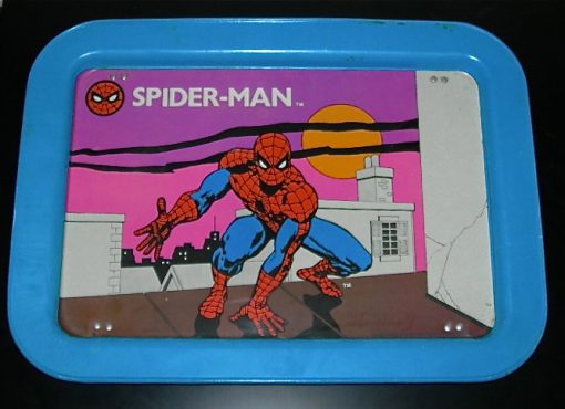 1979 Spider-Man lap tray