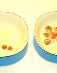 strawberry bowls