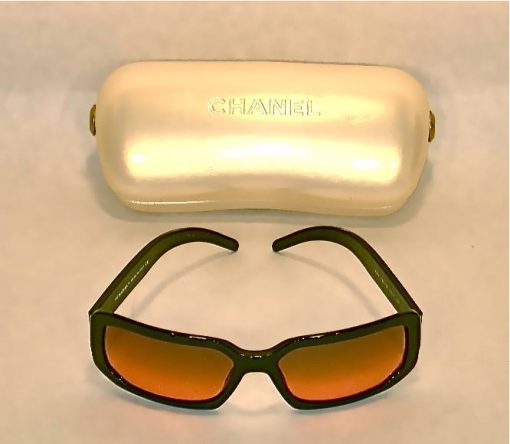Chanel sunglasses and hard case