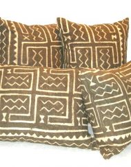 Handmade mudcloth pillows by Emily B