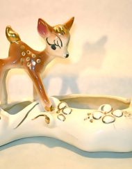 Vintage Walt Disney's Bambi ceramic planter