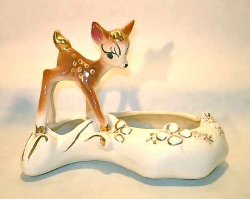 Vintage Walt Disney's Bambi ceramic planter
