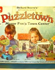 1976 Richard Scarry's Puzzletown, Mayor Fox's Town Center, from Playskool