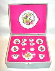 1984 Barbie 25th Anniversary Tea Set