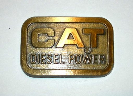 CAT Diesel Power belt buckle