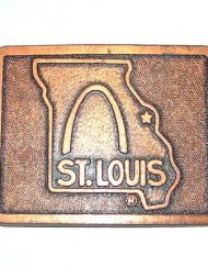 St. Louis belt buckle