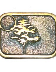 Tree belt buckle