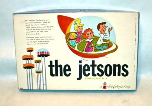 1963 <i>The Jetsons</i> Cartoon Kit, a Colorforms toy from Hanna-Barbera Productions