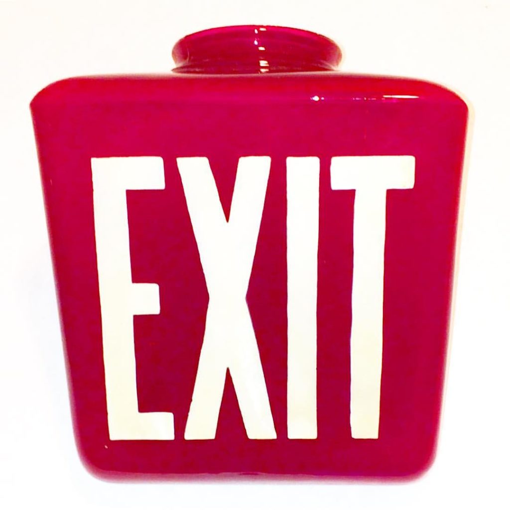 exit light cover