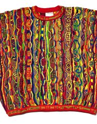 Coogi pullover sweater red